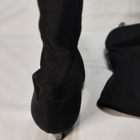 Stuart weitzman stretch midcalf boot 8.5 black - Picture 2 of 5